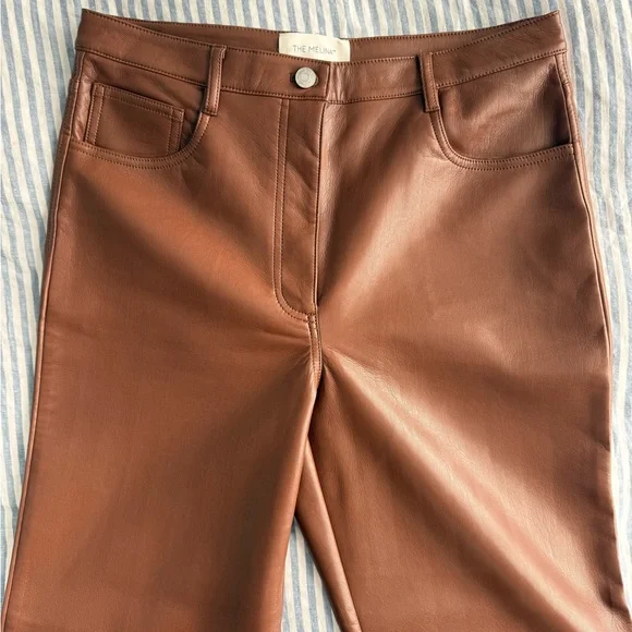 Aritzia Melina Leather Pants - Picture 5 of 8